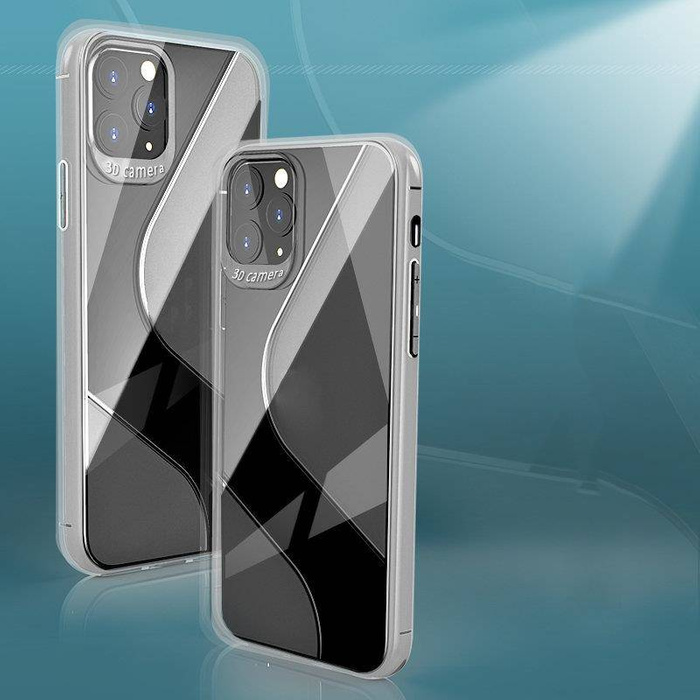 S-Case elastyczne etui pokrowiec Huawei P Smart 2020 niebieski