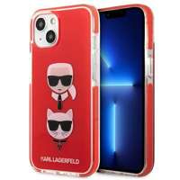 Etui KARL LAGERFELD Apple iPhone 13 Mini Karl&Choupette Head Czerwony Hardcase