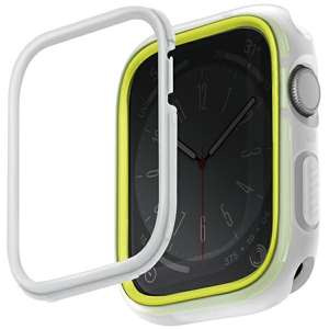 Etui UNIQ Moduo Apple Watch Series  4/5/6/7/8/SE/SE2 40/41mm limonka-biały/lime-white Case