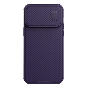 Nillkin CamShield S Case etui iPhone 14 Pro Max pancerny pokrowiec osłona na aparat fioletowe