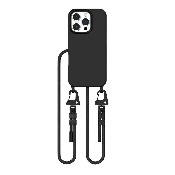 ETUI TECH-PROTECT MAGNECKLACE MAGSAFE IPHONE 16 PRO BLACK