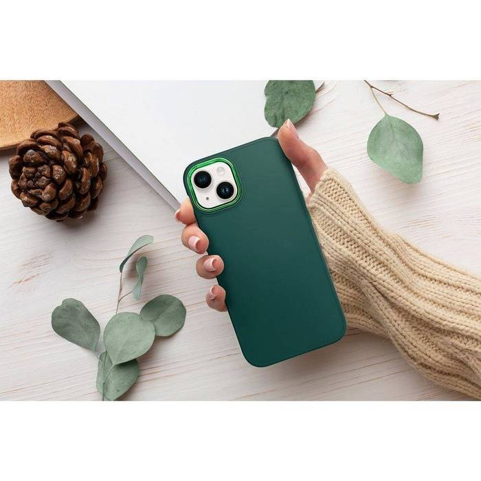 Etui Futerał FRAME do REALME C55 zielony Case