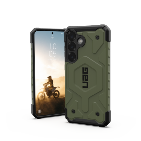 UAG Pathfinder Magnet -  obudowa ochronna do Samsung Galaxy S25 5G z wbudowanym modułem magnetycznym (olive)