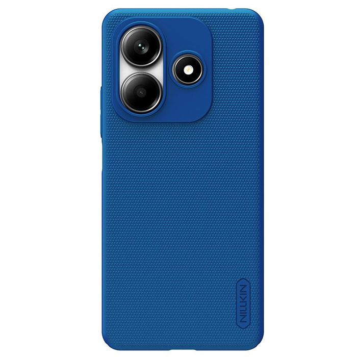 NILLKIN super frosted shield XIAOMI REDMI NOTE 14 5G, PEACOCK BLUE / NIEBIESKI