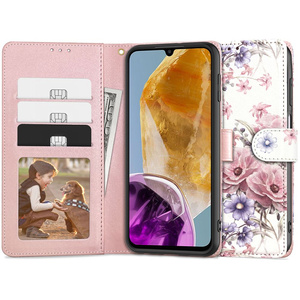 TECH-PROTECT WALLET GALAXY M15 5G BLOSSOM FLOWER