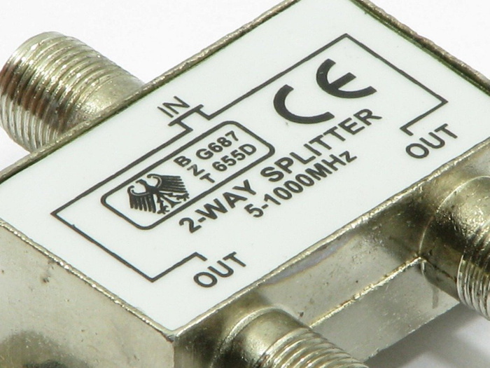 Spliter  Rozdzielacz Antenowy 2-WAY 5-1000MHZ Splitter