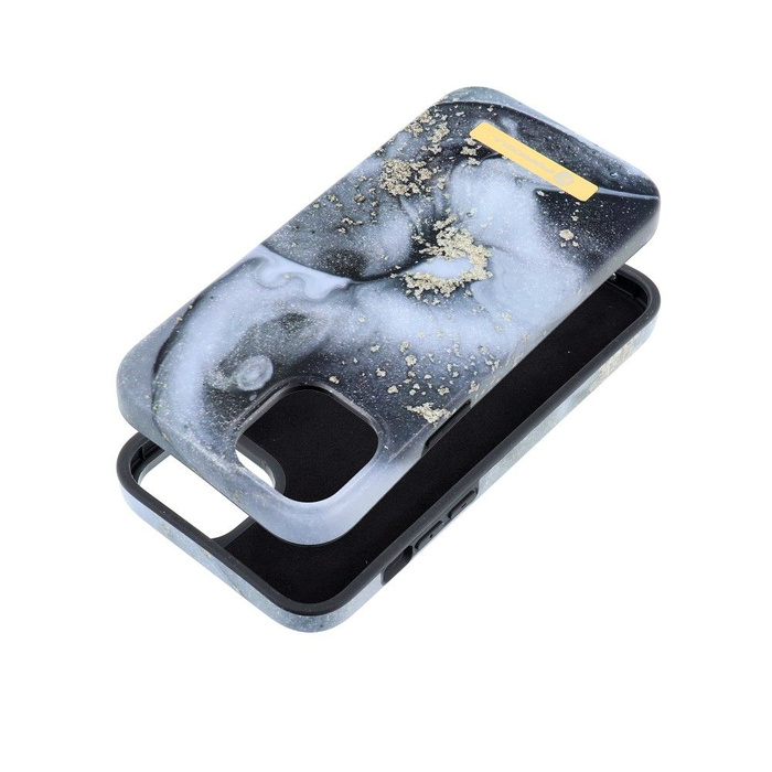 FORCELL F-PROTECT Mirage futerał kompatybilny z MagSafe do IPHONE 15 Plus marble mist