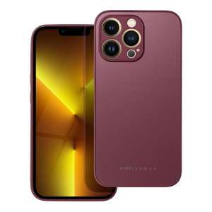 ROAR futerał MATTE GLASS do IPHONE XR bordowy