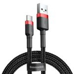 Kabel USB-C Baseus Cafule 2A 2m czerwono-czarny