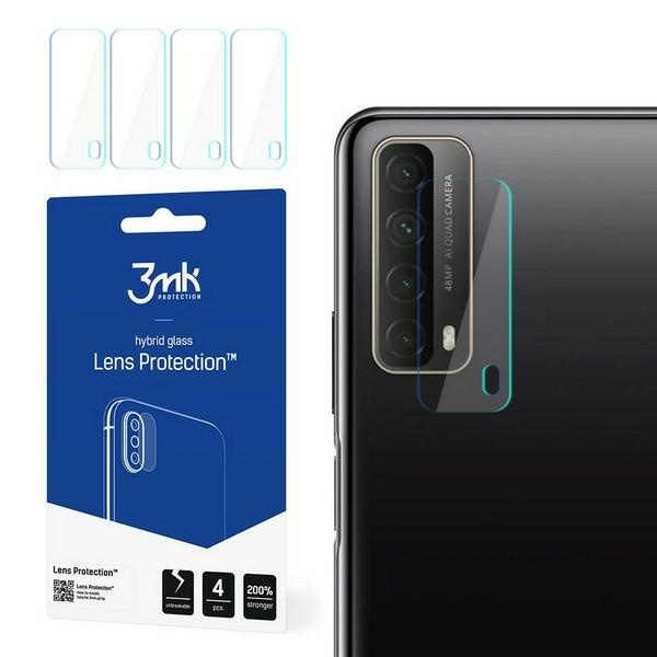 Szkło Hybrydowe 3MK Huawei P Smart 2021 Lens Protect Ochrona Na Obiektyw Aparatu 4szt