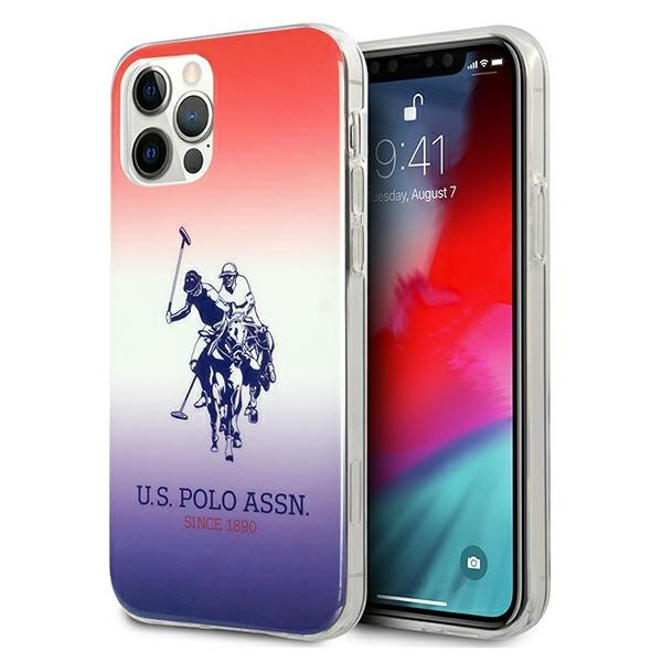 Etui US POLO Apple iPhone 12 Pro Max 6,7 Gradient Collection USHCP12LPCDGBR Wielokolorowy Case