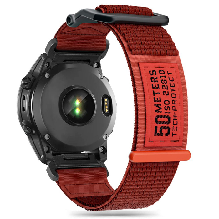 Pasek Tech-protect Scout Garmin Fenix 3 / 5x / 3hr / 5x Plus / 6x / 6x Pro / 7x Orange