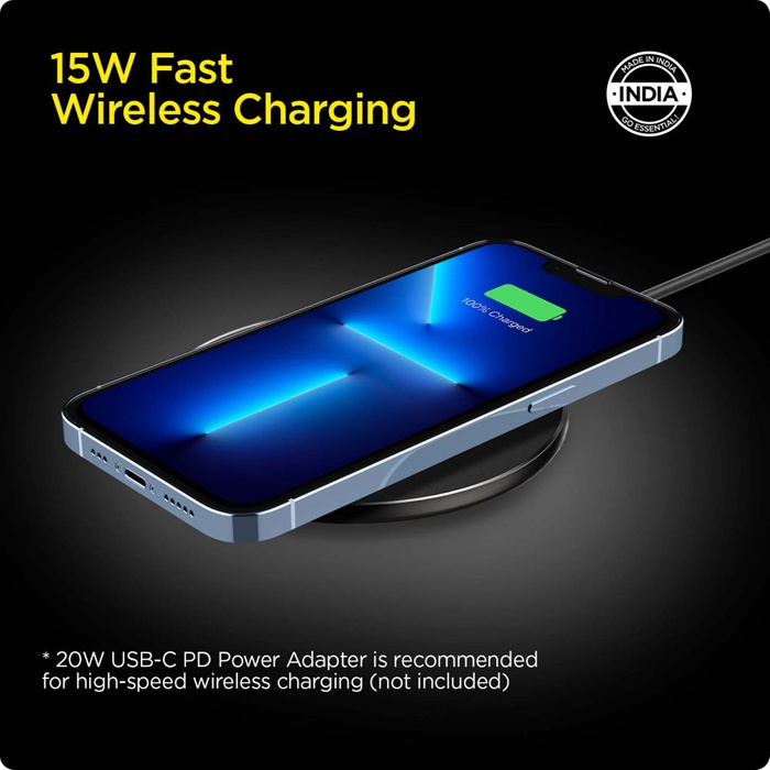 Ładowarka SPIGEN Pf2104g Arcfield Wireless Charger 15w Black