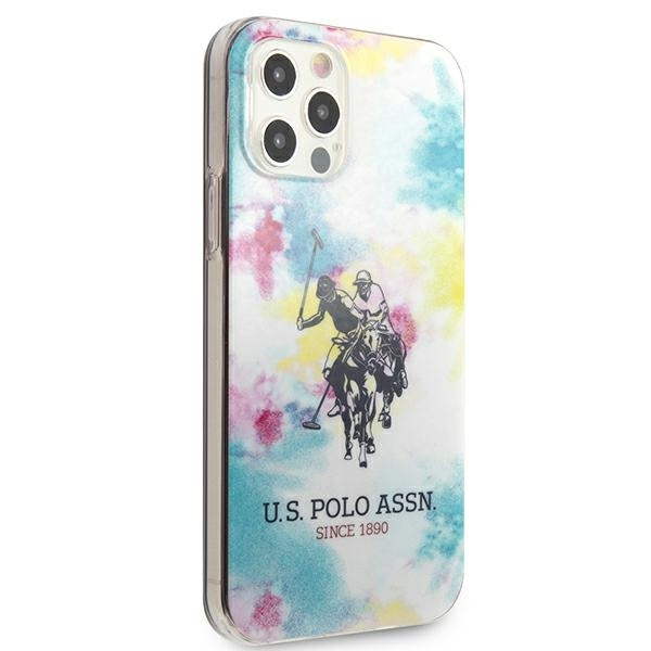 Etui US POLO Apple iPhone 12 Pro Max 6,7 Tie & Dye Collection USHCP12LPCUSML Wielokolorowy Case