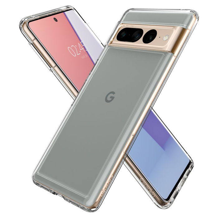 Etui Spigen Ultra Hybrid Google Pixel 7 Pro Etui Crystal Clear