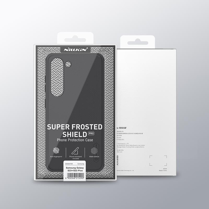 Etui Nillkin Super Frosted Shield Pro do SAMSUNG S23+ (czarne)