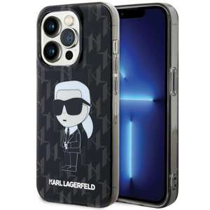 Etui Karl Lagerfeld KLHCP15LHNKMKLK iPhone 15 Pro 6.1" transparent hardcase Monogram Ikonik Case