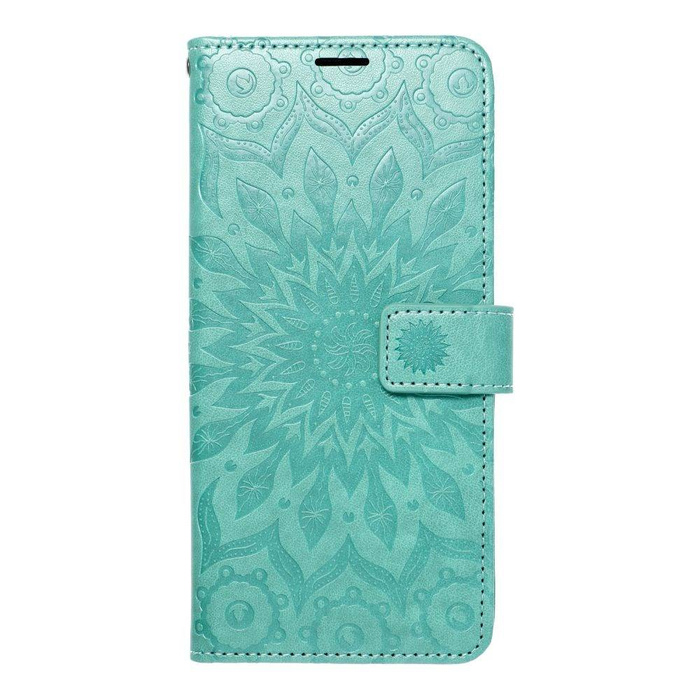 Etui Kabura Mezzo Book Do Xiaomi Redmi Note 12S Mandala Zielony Case