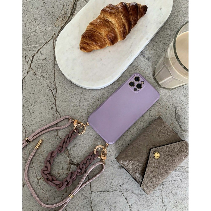 Etui Tech-protect Icon Chain iPhone 12 Pro Violet