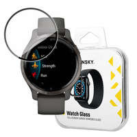 Wozinsky Watch Glass hybrydowe szkło do Garmin Venu 2S czarny