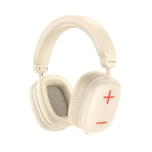 AWEI słuchawki nauszne Bluetooth AT6      beżowy/off-white