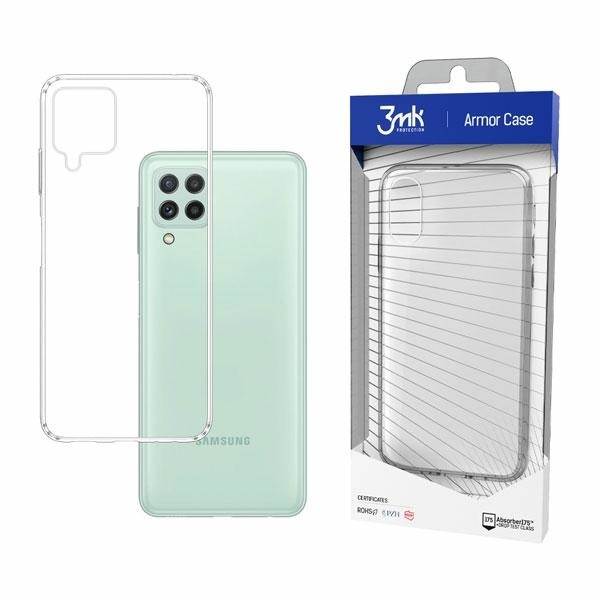 Etui 3MK Samsung Galaxy A22 4G All-Safe Armor Clear Bezbarwny Case