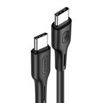 Kabel USAMS USB-C Na USB-C 100W PD Fast Charge 5A 1.2m U43 SJ459USB01 US-SJ459 Czarny