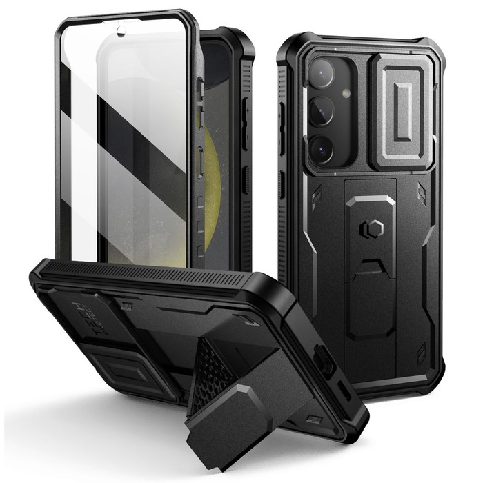 Etui Tech-protect Kevlar Cam+ Samsung Galaxy S24+ Plus Black Case