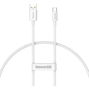 BASEUS kabel USB A do USB-C Length 100W 0,25m biały P10320102214-00