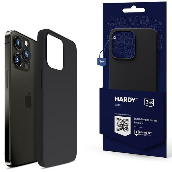 3MK Hardy Case iPhone 14 Pro Max 6,7" szary/graphite MagSafe