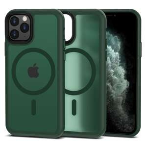 Etui Tech-protect Magmat Magsafe iPhone 11 Pro Matte Green