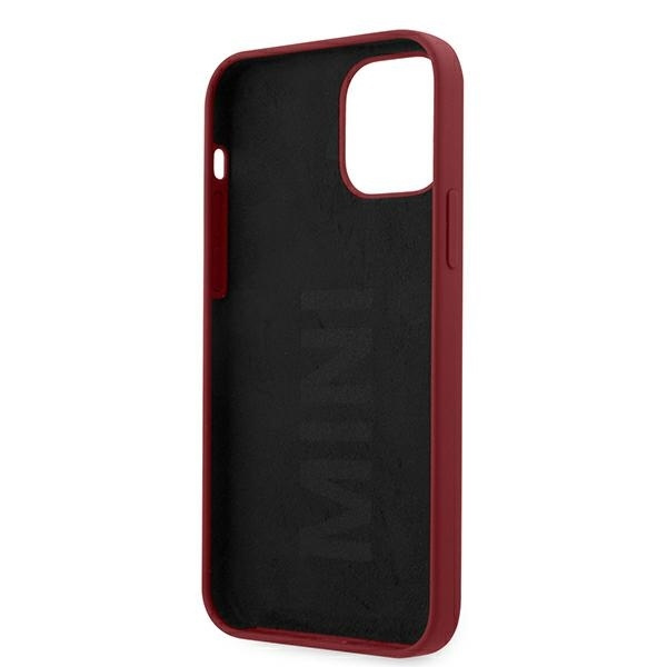 Mini MIHCP12LSLTRE iPhone 12 Pro Max 6,7" czerwony/red hard case Silicone Tone On Tone