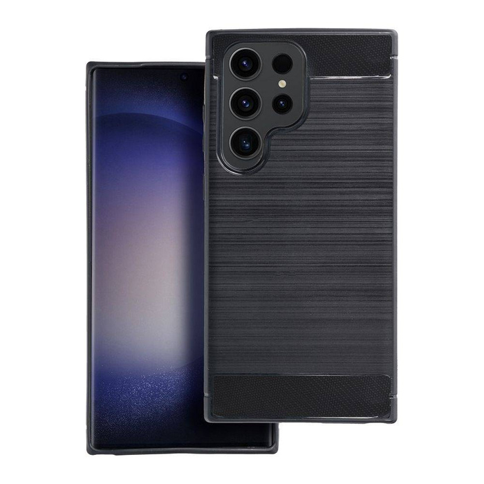 Etui Futerał CARBON do SAMSUNG Galaxy M33 czarny Case