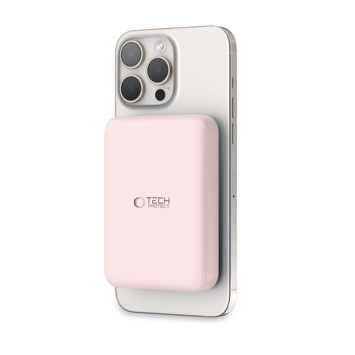 TECH-PROTECT PB11 LIFEMAG MAGSAFE POWER BANK 10000MAH PINK