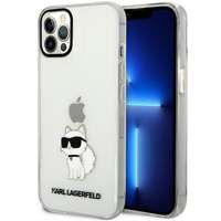 Etui Karl Lagerfeld KLHCP12MHNCHTCT iPhone 12 /12 Pro 6,1" transparent hardcase Ikonik Choupette Case