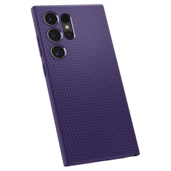 Etui Spigen Liquid Air Samsung Galaxy S24 Ultra Deep Purple Case