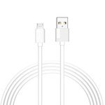 KABEL T-PHOX NETS MICRO USB WHITE 2.4A ; PVC ; 1,2M