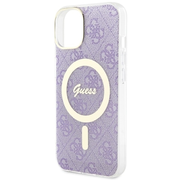 Etui Guess GUHMP14MH4STU iPhone 14 Plus 6.7" purpurowy/purple hardcase 4G MagSafe Case