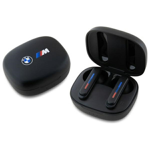 BMW słuchawki Bluetooth BMBEMIATP20LOK    TWS + stacja dokująca czarny/black Printed Logos