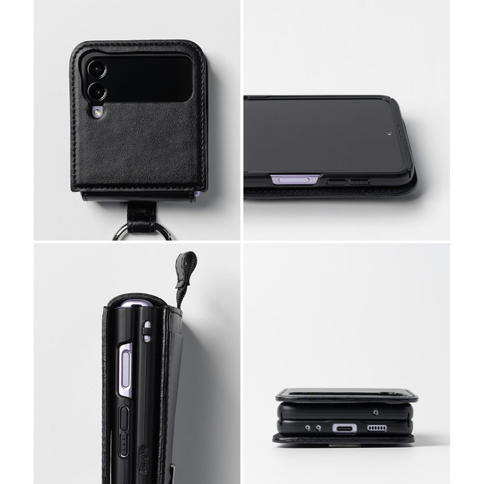 Etui Ringke Signature Folio Galaxy Z Flip 4 Black