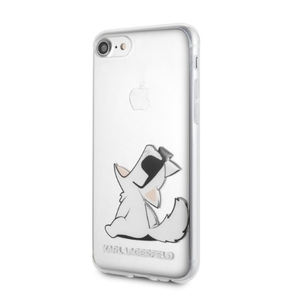 Etui KARL LAGERFELD Apple iPhone 7 8 SE 2020 Choupette Fun Bezbarwny Case