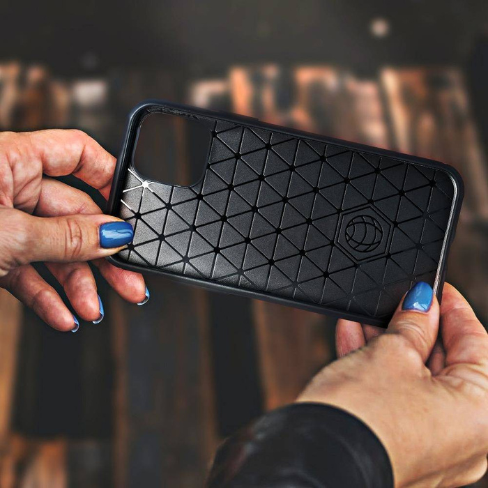 Futerał CARBON do SAMSUNG Galaxy M11 czarny