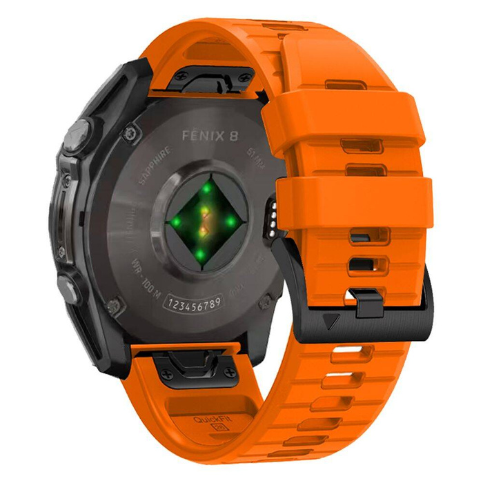 TECH-PROTECT SILICONE LINE GARMIN FENIX 5X / 5X PLUS / 6X / 6X PRO / 7X / 8 (51 MM) ORANGE