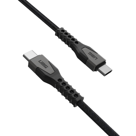 UAG Rugged Cable - kabel USB-C - USB-C 60W, 1,5 m (black/gray)