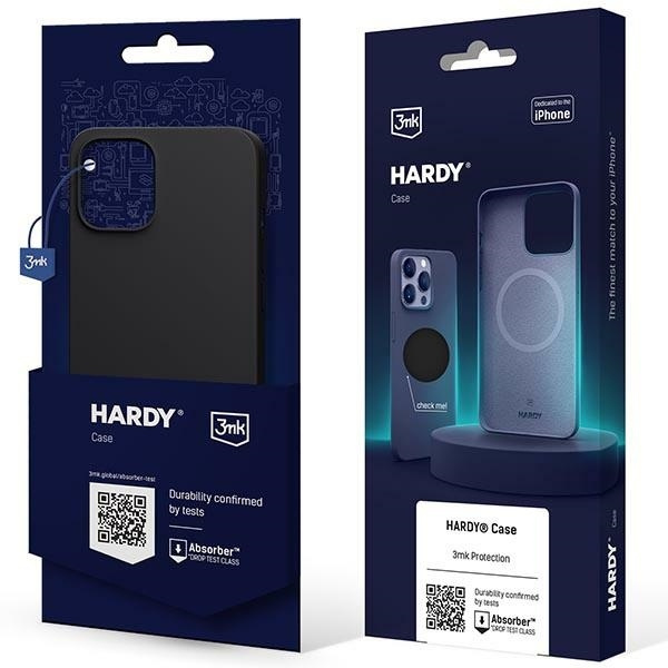 3MK Hardy Case iPhone 14 Plus 6,7" szary/graphite MagSafe