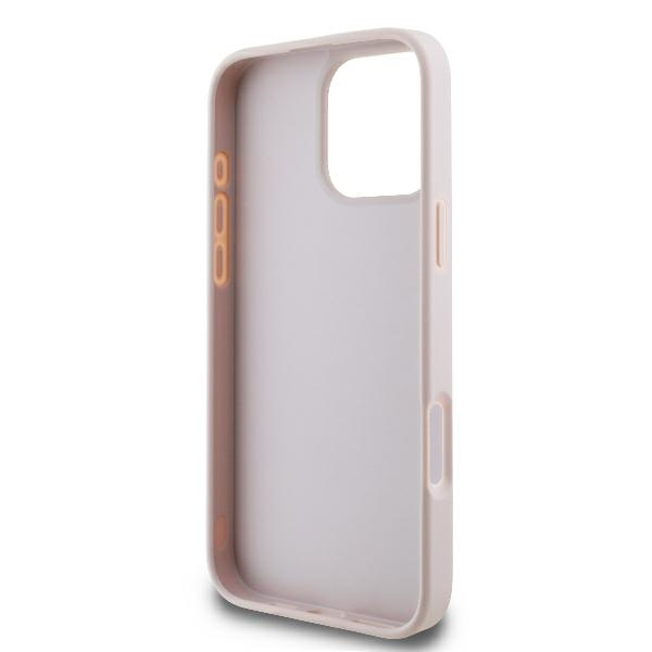 Etui Guess iPhone 16 Pro Max 6.9" różowe/pink hardcase 4G Big Logo