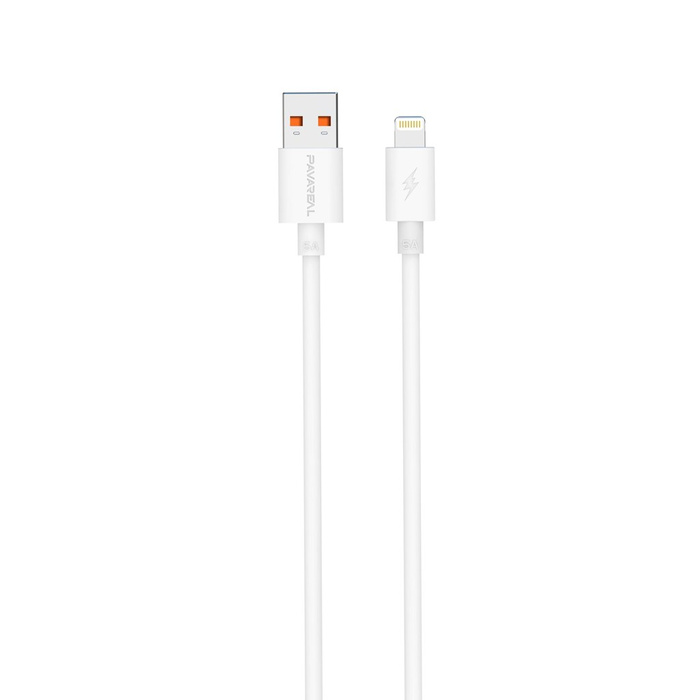 PAVAREAL kabel USB do iPhone Lightning 5A PA-DC79I 1 m. biały