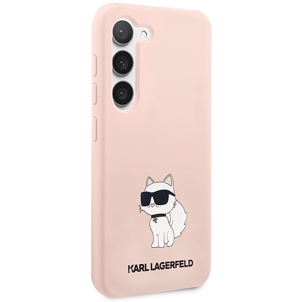 Etui Karl Lagerfeld Silicone Nft Choupette - Etui Samsung Galaxy S23 Plus (różowy) Case