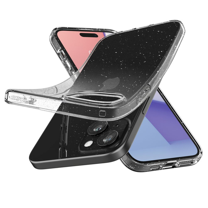 Etui Spigen Liquid Crystal iPhone 15 Glitter Crystal Case