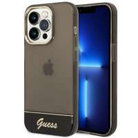 Etui GUESS Apple iPhone 14 Pro Max Translucent Czarny Hardcase